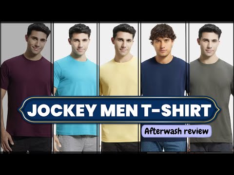 Jockey Men T-shirt Afterwash Review || Jockey t-shirts haul || TRIVIDHA