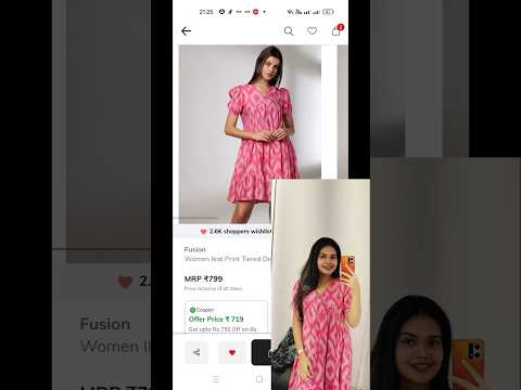 Ajio dress review #views_viral_video_subscribers_grow #ajiohaul #viewschallenge #viralvideo #viral