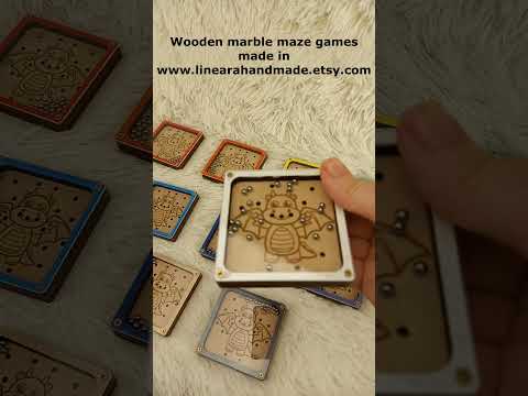 Unveiling Our New Wooden Marble Game: The Perfect Christmas & Birthday Gift for Kids!