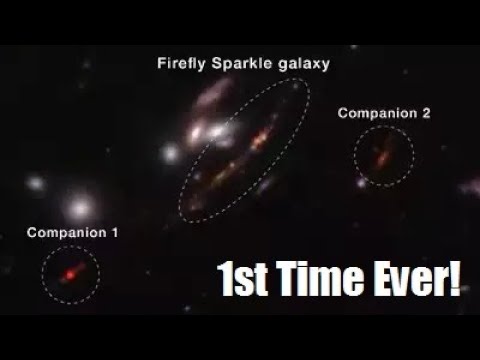 Finally James Webb Telescope Discovers Firefly Sparkle Galaxy!