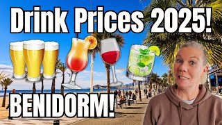 Benidorm - Are DRINKS PRICES going up? HOW MUCH IS A PINT?