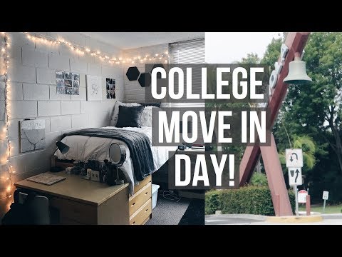 COLLEGE MOVE IN DAY VLOG! 2017