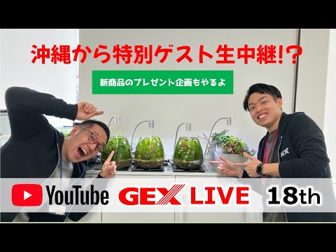 SONOさんとたっぷりトーク！GEX LIVE 18th MeGreenで小さな生態系づくり！