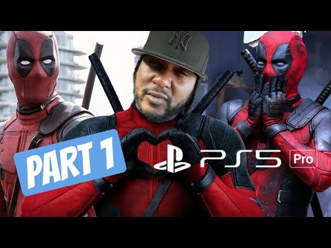 Deadpool full playthrough ps5 pro live (part 1)