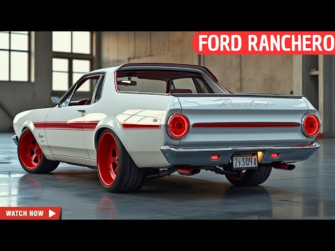 Modern Style 2025 Ford Ranchero Coupe Utility Reveal - FIRST LOOK!