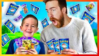 Surprising My Son with 100 Packs On His Account!