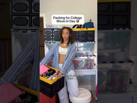 let’s pack for college move-in day 📦 (part 1) #college #moving #packing #student #backtoschool #usc