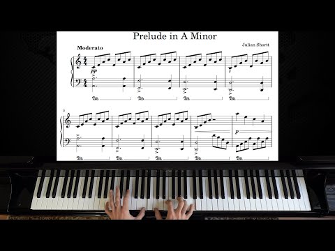 Julian Shortt - Prelude in A Minor | Piano with Sheet Music