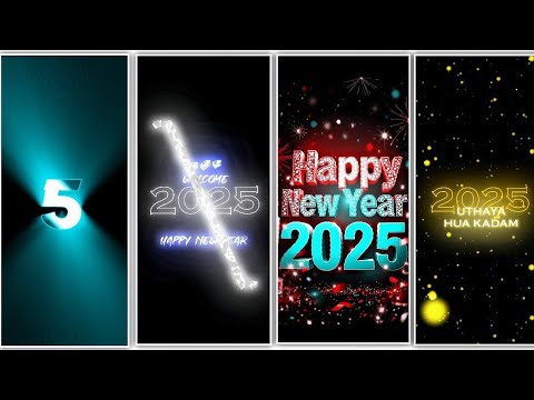 🔥Happy New Year Video Editing Alight Motion 2025 | Happy New Year 2025 Video Editing Alight Motion