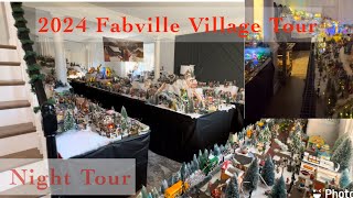 2024 Night Time Christmas Village Tour Of Fabville