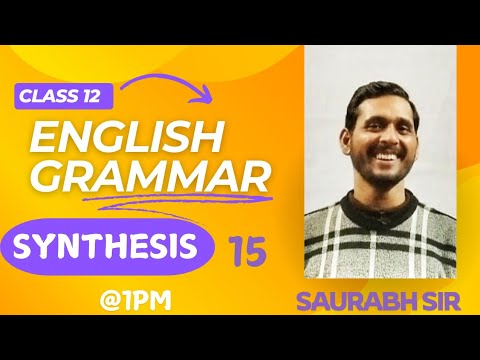 Synthesis Class12|Use of for&inspite of (prepositions)|#english #class12 #boardexam|vtknowledgeworld