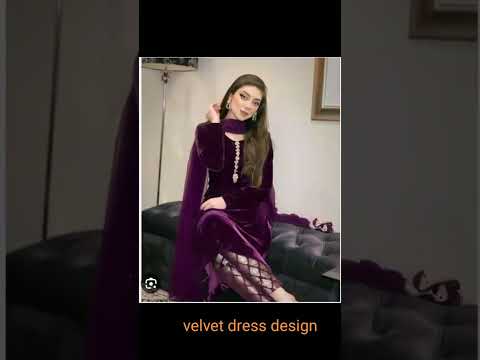 Valvet Dress Designs 2024|fancy dress design | winter dress design #shorts #viralvideo #viralshorts