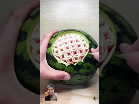 #diy #fruit #art #watermelon #painting #carving #craft #shreetfood #shortsyoutube #food #viralvideo