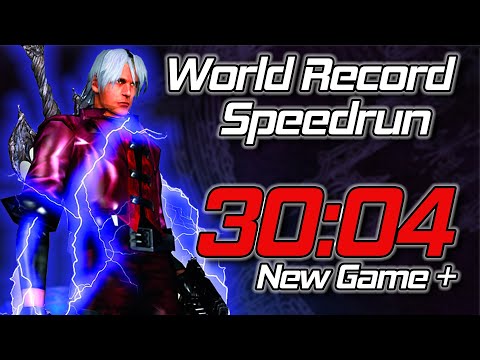 Devil May Cry NG+ Normal Speedrun World Record in 30:04