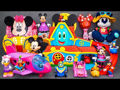 Satisfying with Unboxing Disney Minnie Mouse Jumbo Fun House Airplane Playset | Review Toys ASMR