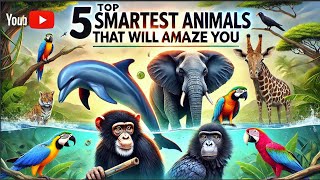 "Top 5 Smartest Animals That Will Amaze You | Intelligent Creatures of the World"