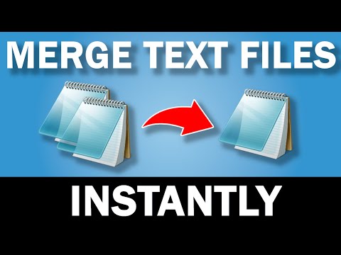 Merge Text Files Instantly Using This Microsoft Windows Hack