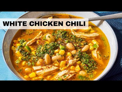 White Chicken Chili (Easy Chili Recipe!)