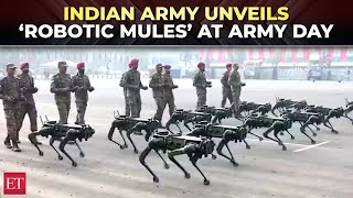 Indian Army debuts 'Robotic Mules' at historic Army Day parade in Pune