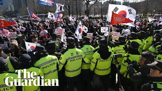 South Korea’s Yoon Suk Yeol arrested after hours-long standoff