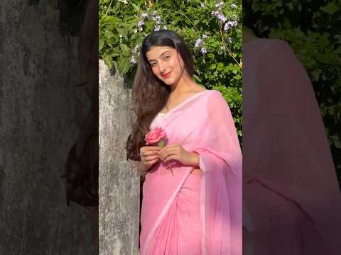 Elegant Pink Saree – A Perfect Blend of Grace & Style! #saree