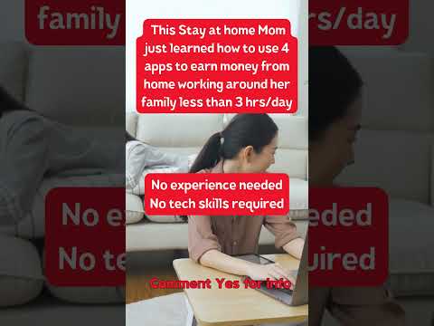 Stay at home Mom learned how to earn money on apps  #makemoneyonlinedaily #moneymakingapps