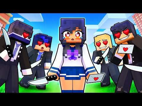 10 FRIENDS on one YANDERE Block!