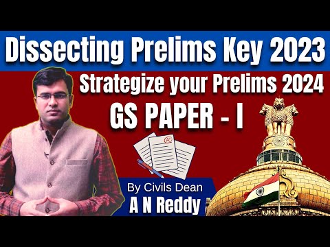 Analysing UPSC Prelims 2023 Official Answer I SMART Habits to Crack Prelims 2024 I (Question 1-50)