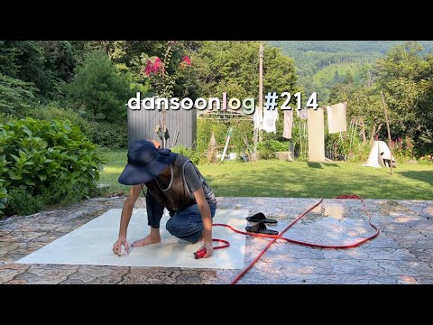 Korean summer rural life vlog 214) small house