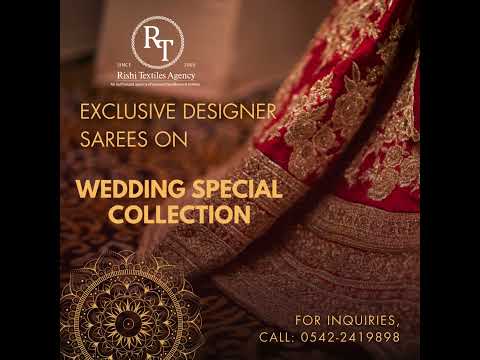 Wedding Special Collection LUXURY COLLECTIONEXQUISITE BORDER ll Explore the artistry of our Banarasi