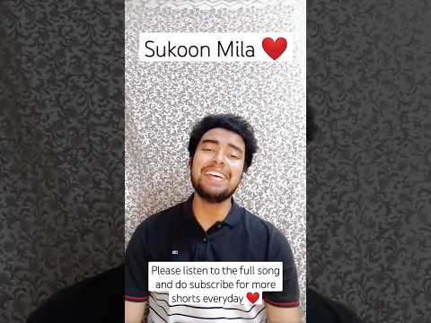 Sukoon Mila | Arijit Singh #arijitsingh #shorts #music #coversong #arijitsinghstatus #newmusic #new