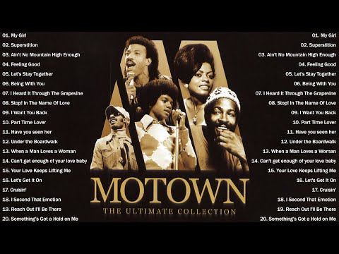 Motown Greatest Hits Collection ⭐ Best Motown Songs Of All Time ️⭐ The Temptations, Stevie Wonder...