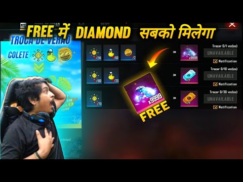 free diamond event 9999 | festa de verao event | free fire brazil server free diamond event details