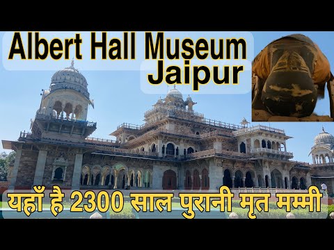 Albert hall museum Jaipur | यह संग्रहालय में है 2300 साल पुरानी मृत मम्मी | History of Albert hall