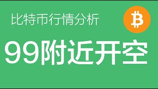 12.25 比特币行情分析：比特币多单止盈，99000附近10倍杠杆开一层空单，做好加一次仓的预期（比特币合约交易）军长