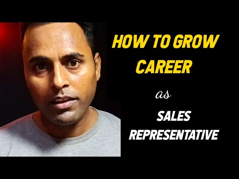 How to grow career as a Sales Representative | Sales career growth