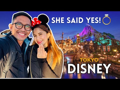 Proposing to my girlfriend at Tokyo Disney Sea 🇯🇵