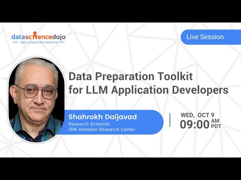 Data Preparation Toolkit for LLM Application Developers