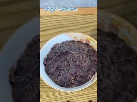 Making TSUBU-AN (Japanese sweet red bean paste) 〜つぶあん〜 #Shorts | easy Japanese home cooking recipe