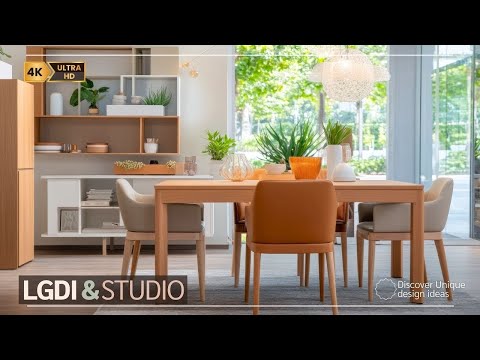 Dining Room Design Ideas 2025: Beautiful Dining Table & Home Interior Trends