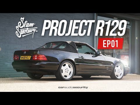 NEW PROJECT! Mercedes SL R129 Slam Sanctuary Customs | Car Audio & Security