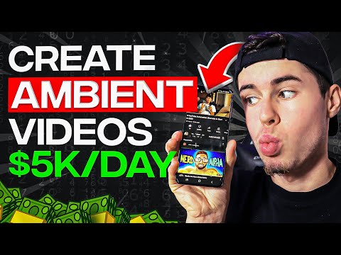 Make $5,000 Per Day Posting Ambient Videos (YouTube Automation)