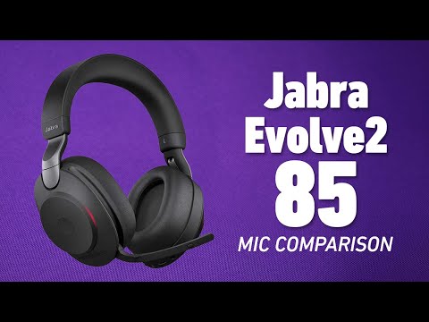 Jabra Evolve2 85 Mic Comparison Vs The Others