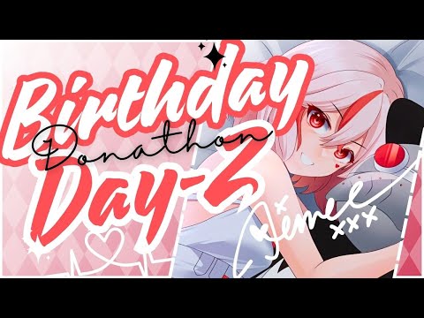 【12 HOUR BIRTHDAY DONATHON】Let's celebrate my birthday together! - DAY 2【Aimee】