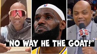 Charles Barkley, Stephon Marbury DESTROY LeBron James as GOAT Debate! "He's NOT EVEN 2nd BEST!"