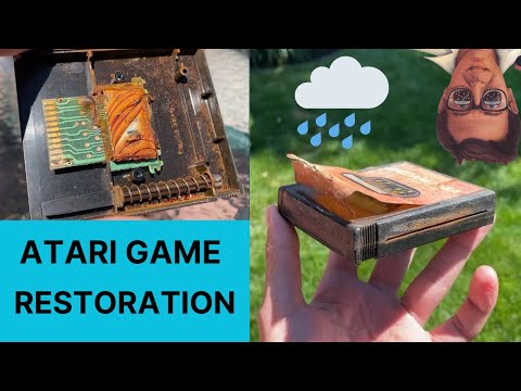 Atari 2600 Megamania Cartridge Repair Restoration