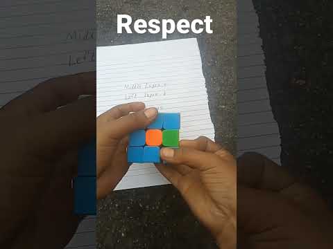 Rubik's cube Solve with new magic tricks.... #shorts #viral #respect #ytshorts