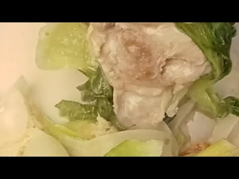 Cooking Chicken with coconut cream #food #viral