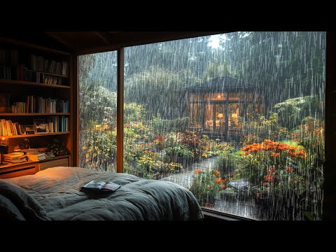 Lie in bed, close your eyes and focus on the sound of rain. you will fall asleep💤