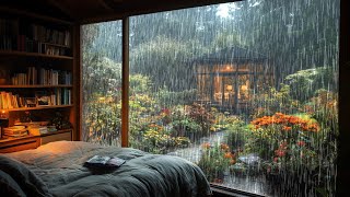 Lie in bed, close your eyes and focus on the sound of rain. you will fall asleep💤